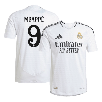 Camisa de futebol barata do Real Madrid Mbappe #9 Home 2024/25 - Player Version camisola de futebol