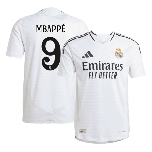 Camisa de futebol barata do Real Madrid Mbappe #9 Home 2024/25 - Player Version camisola de futebol