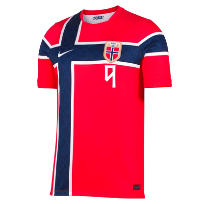 BRAUT HAALAND #9 Norway Casa Copa do Mundo Camisa 2026 - camisola de futebol para adeptos em - imagem 2
