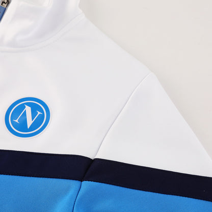 Napoli Treino Jaqueta Conjunto (Jaqueta+Calças) 2025/26 Branco