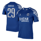 BARCOLA #29 PSG Fora Quarta Camisa Marinha - UCL