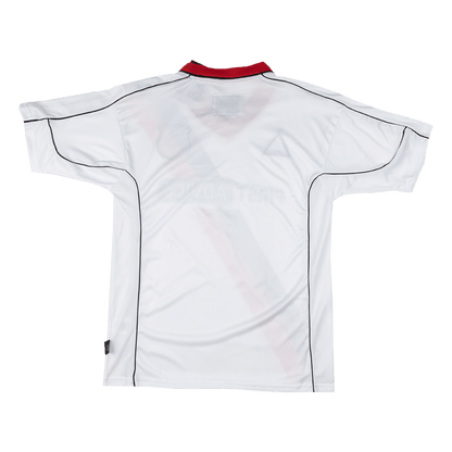 Retrô Manchester City Fora Camisa 2002/03 Branco