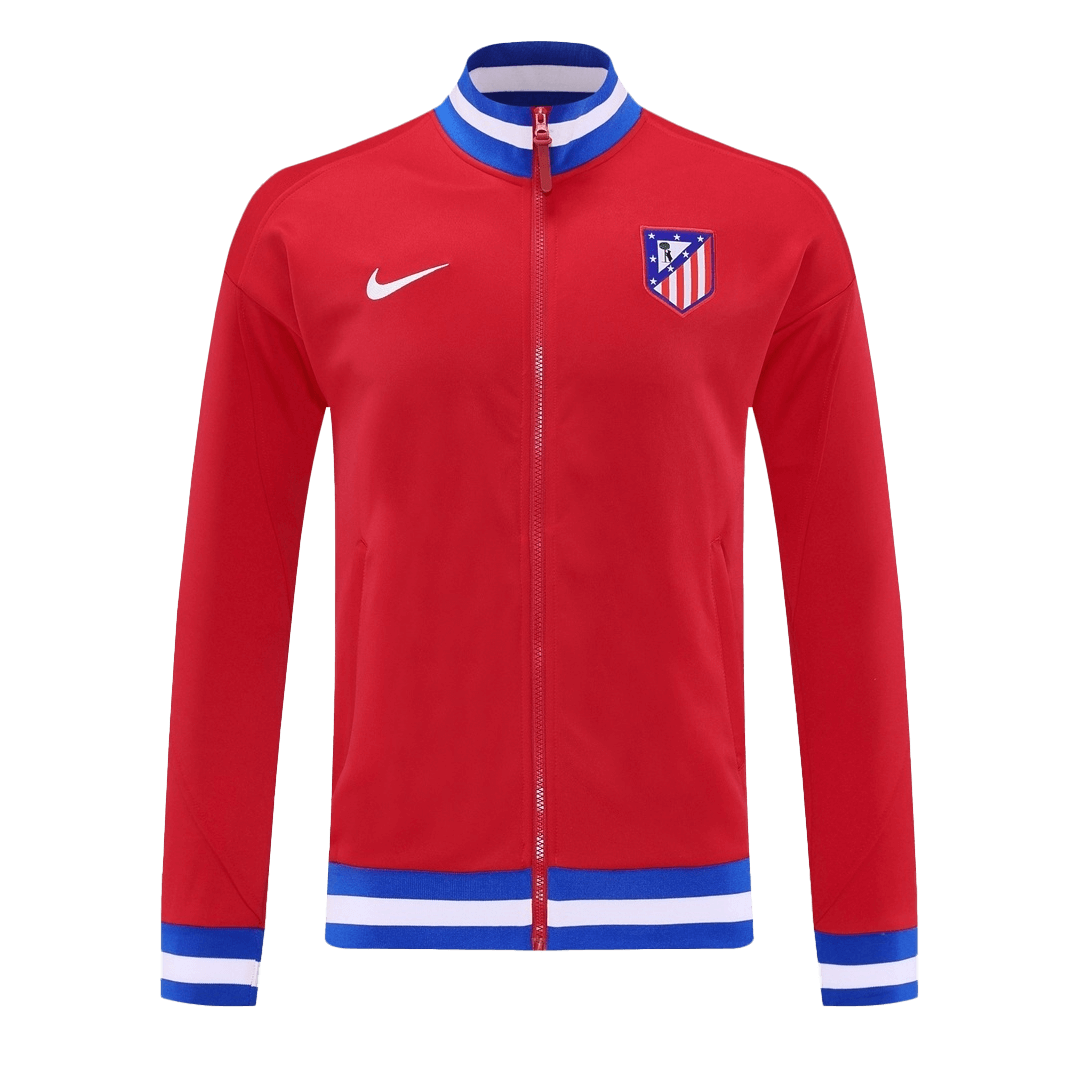 25/26 Atlético Madrid Jaqueta de Treino Vermelha camisola de futebol 2025/26