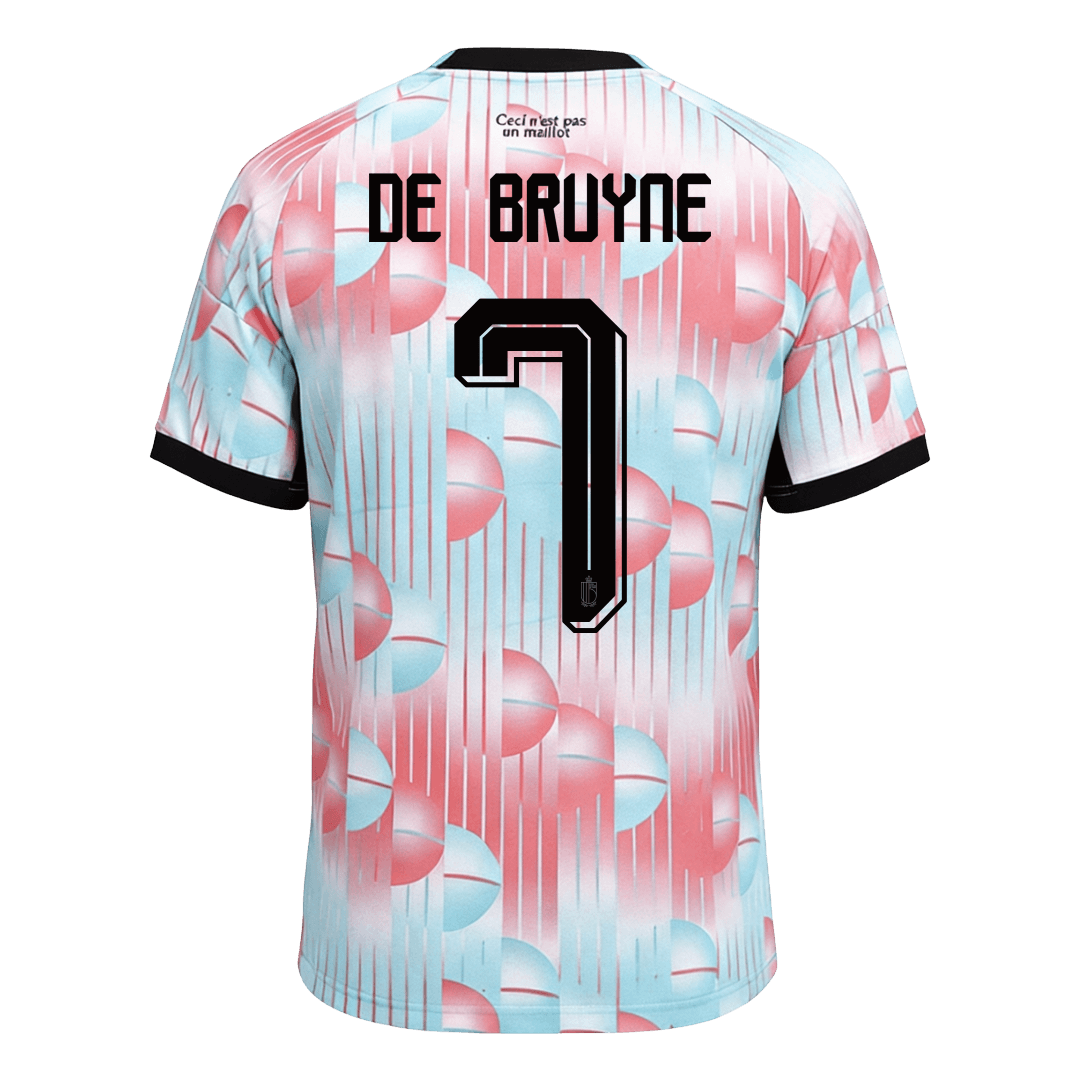 DE BRUYNE #7 Bélgica Fora Copa do Mundo Camisa 2026
