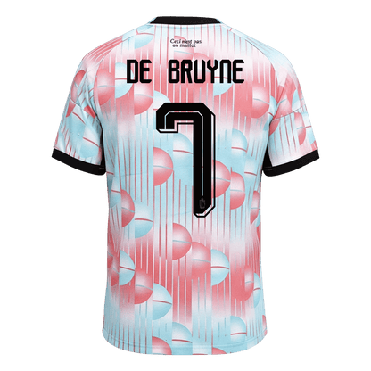 DE BRUYNE #7 Bélgica Fora Copa do Mundo Camisa 2026