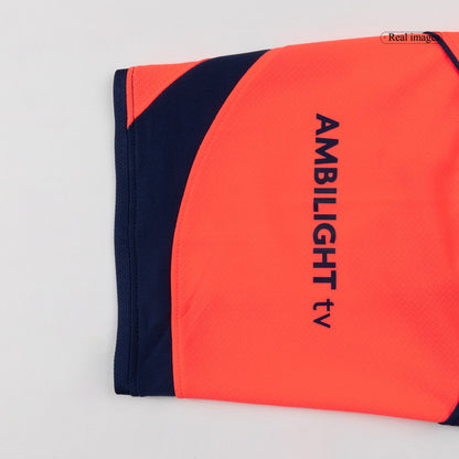Barcelona 
 Fora Terceira Camisa Conjunto(Camisa+Calções+Meias) 2025/26 Laranja