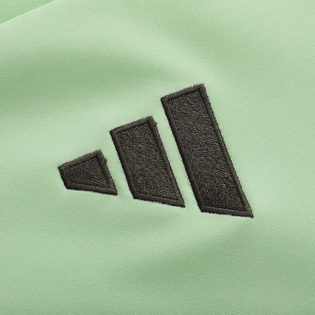 Real Madrid Zíper Moletom Conjunto (Top+Calças) 2025/26 Verde