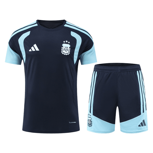 Versão Do Jogador Argentina Copa do Mundo Camisa Conjunto(Camisa+Calções) 2026 - camisola de futebol para adeptos