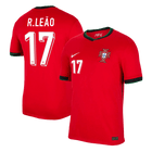 Portugal Camisola Personalizada R.LEAO #17 Casa