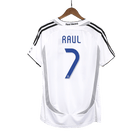 Camisola Retro Real Madrid RAUL #7 Casa 2006/07