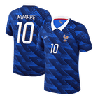 Versão do Jogador MBAPPE #10 França Casa Copa do Mundo Futebol Camisas 2026 Azul