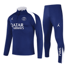 PSG Zíper Moletom Conjunto (Top+Calças) 2025/26