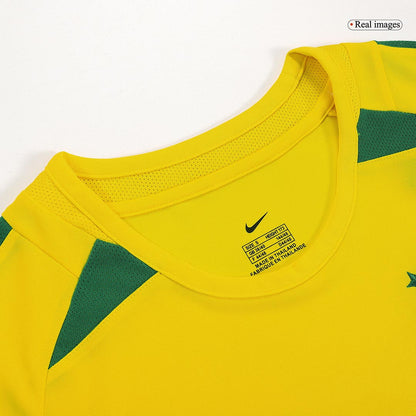 Camisola Retro RONALDINHO #11 Brasil Casa 2002/03