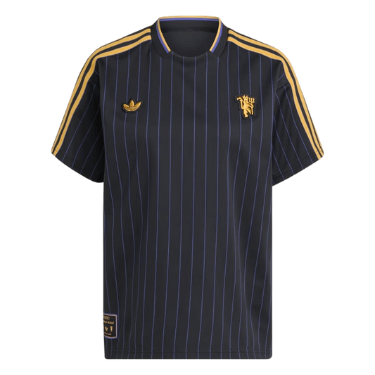 Manchester United Camisa 2025/26 Preto camisola de futebol