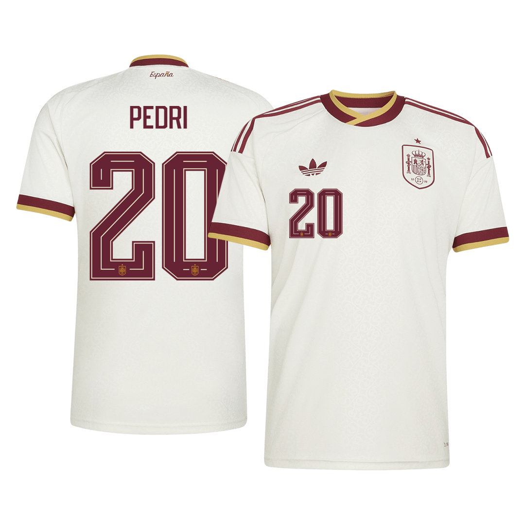 PEDRI #20 Espanha Fora Copa do Mundo Camisa 2026 Branco