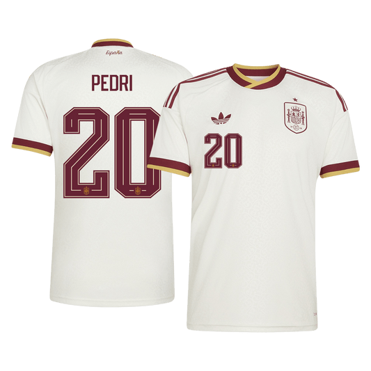 PEDRI #20 Espanha Fora Copa do Mundo Camisa 2026 Branco