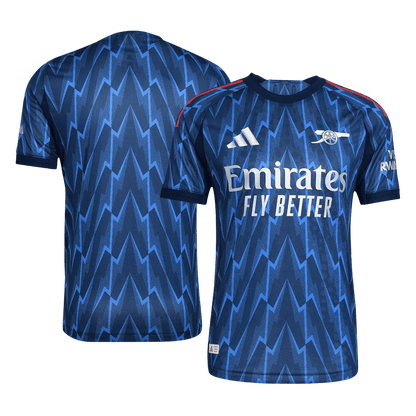 Jogador Arsenal Fora Futebol Camisas 2025/26 Azul
