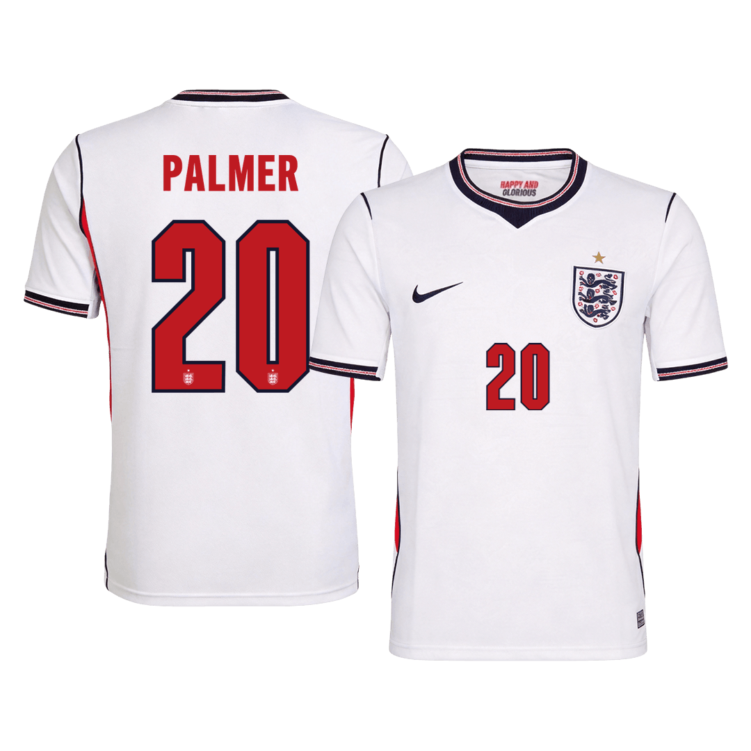 PALMER #20 Inglaterra Casa Copa do Mundo Camisa 2026 Branco