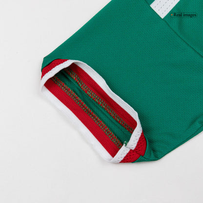 Versão do Jogador Raúl #9 México Casa Copa do Mundo Futebol Camisas 2026 Verde