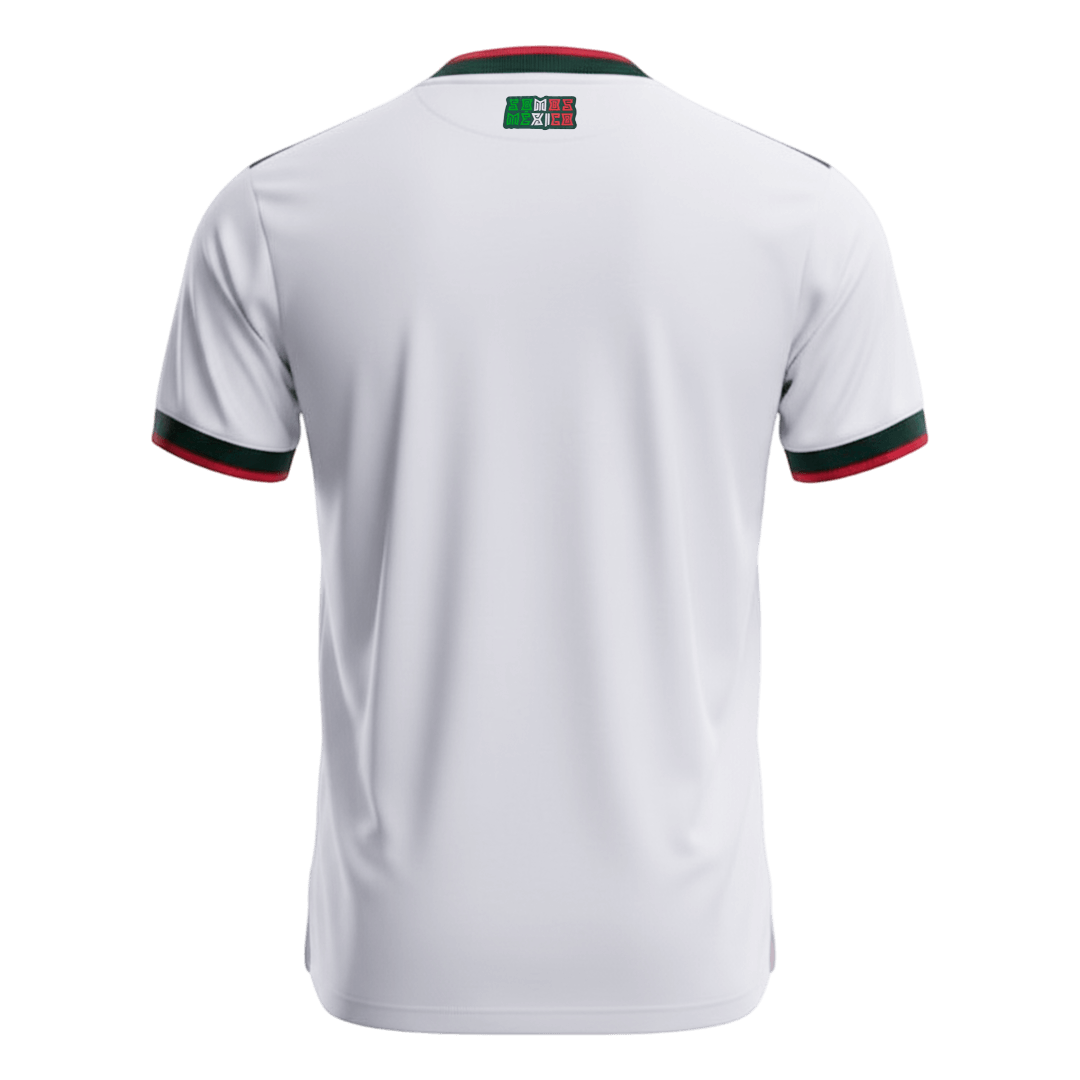 Mexico Fora Camisa Copa do Mundo 2026 Branco - camisola de futebol para adeptos em - imagem 2