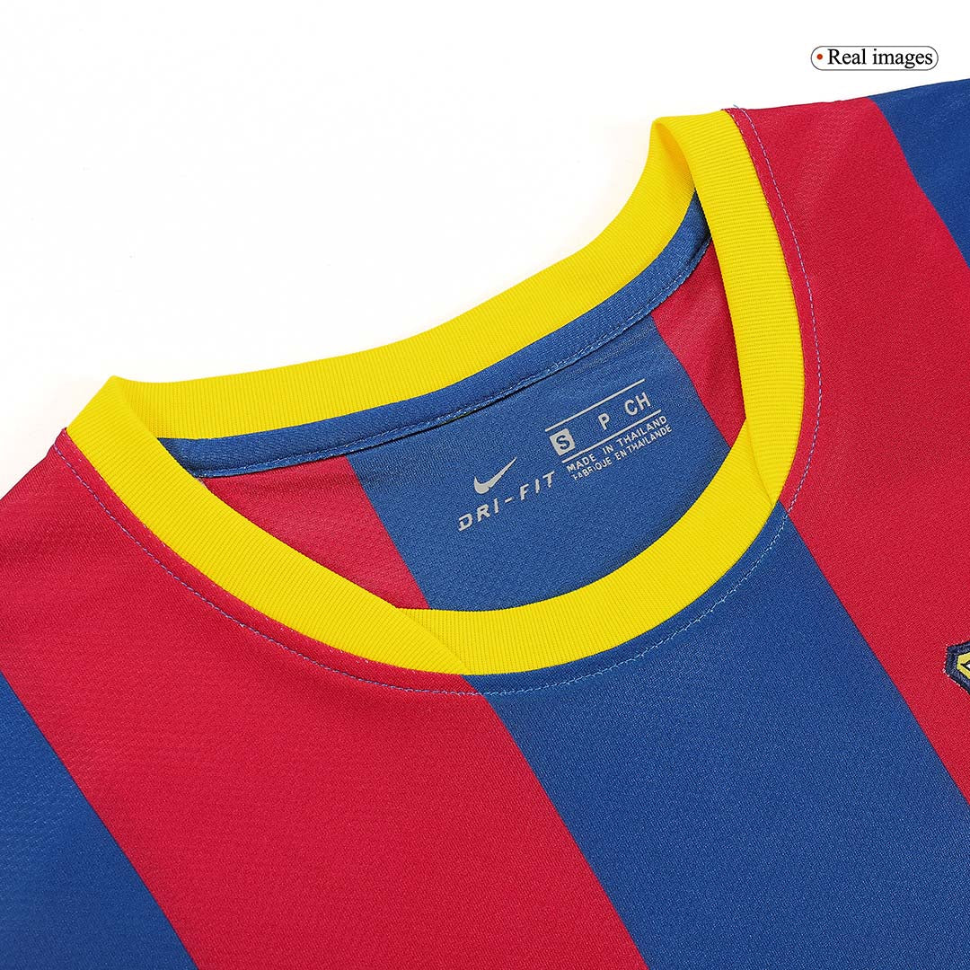 MESSI #10 Barcelona Camisola Retro Casa 2010/11