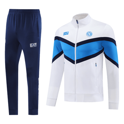 Napoli Treino Jaqueta Conjunto (Jaqueta+Calças) 2025/26 Branco