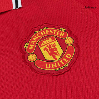 B.FERNANDES #8 Manchester United Casa Camisa 2026/27 Vermelho