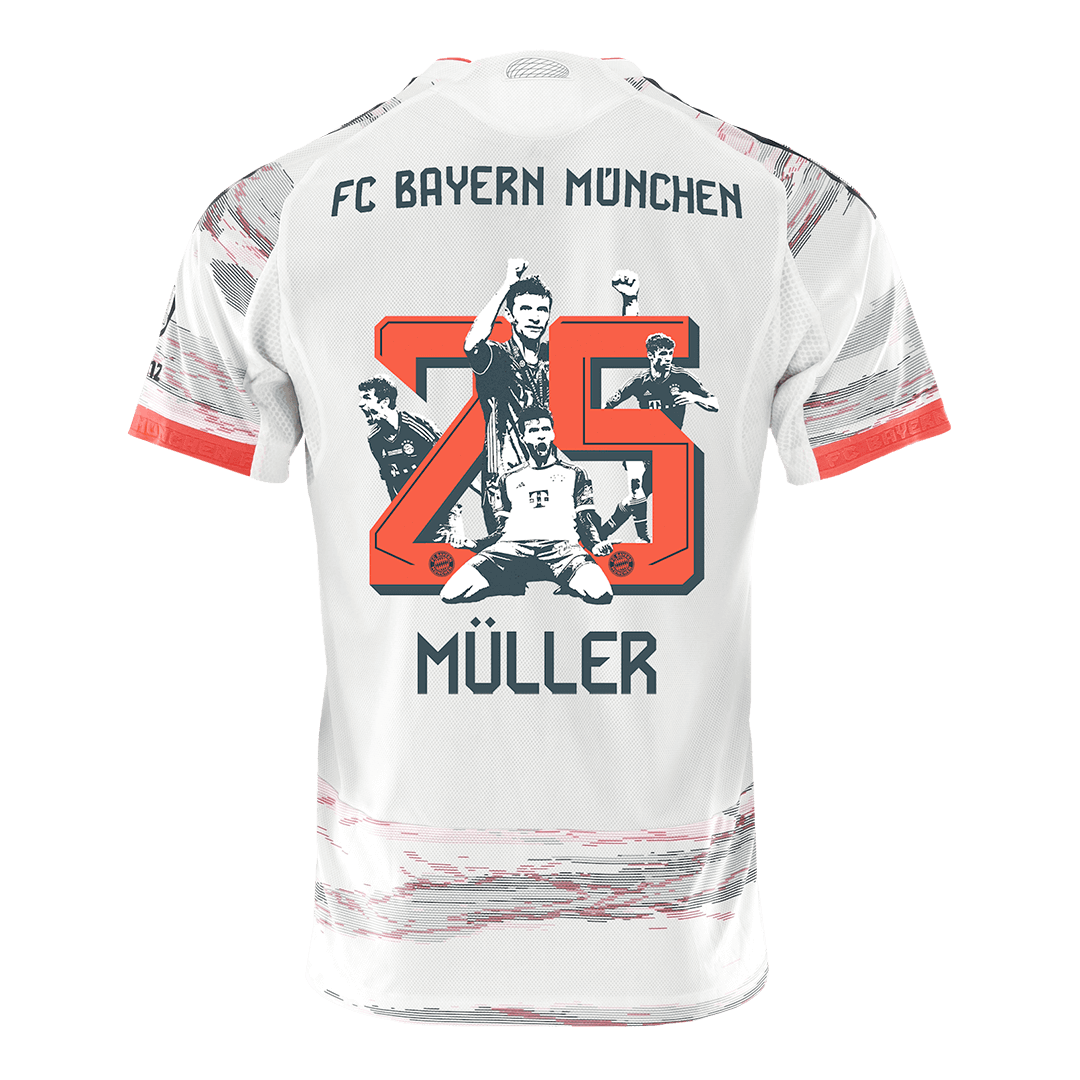 MULLER #25 Bayern de Munique Camisola Jogador Especial 2025/26