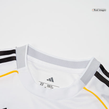 Real Madrid Camisola Casa Manga Comprida 2025/26 Branco