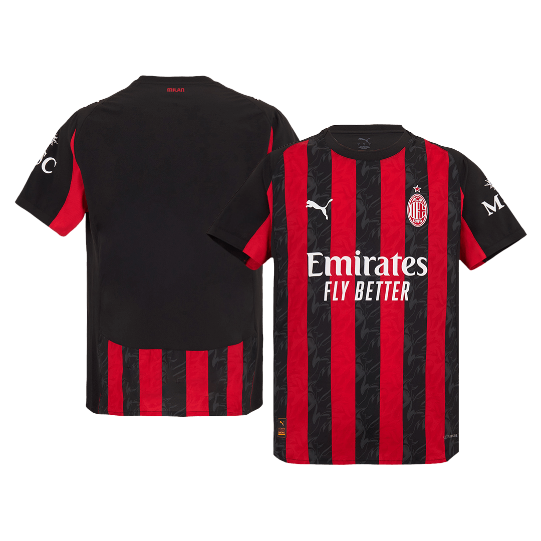 Jogador AC Milan Casa Camisas 2025/26