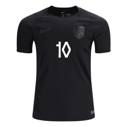 ØDEGAARD #10 Noruega Fora Copa do Mundo Camisa 2026 Preto