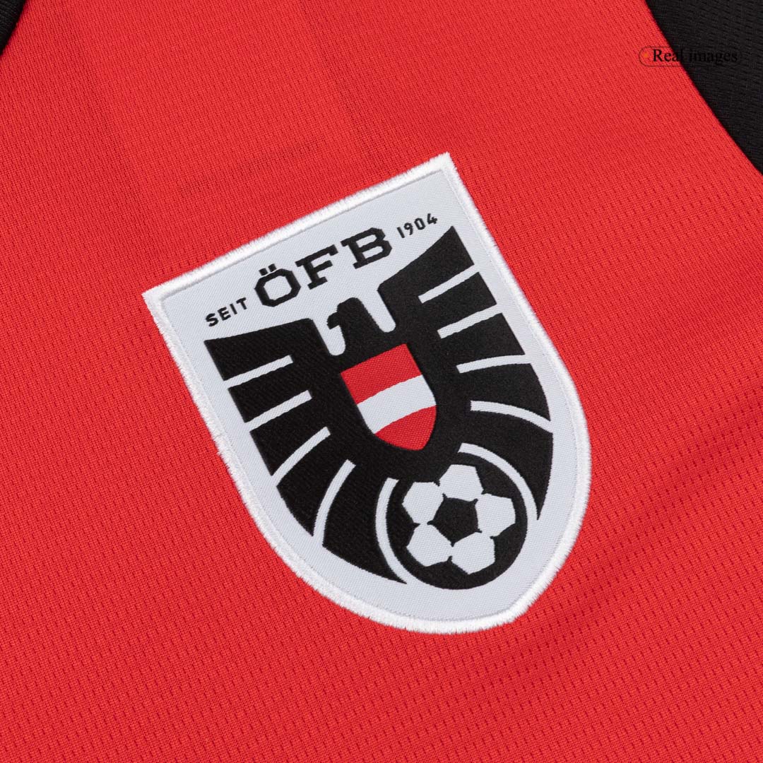 LAIMER #20 Austria Casa Camisa Copa do Mundo 2026 Vermelho - camisola de futebol para adeptos em - imagem 7