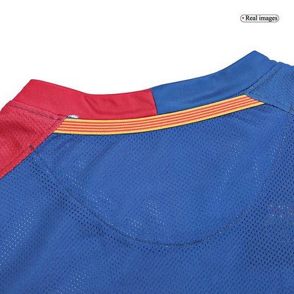 XAVI #6 Barcelona Camisola Retro Casa Manga Comprida 2008/09 - Final da UCL