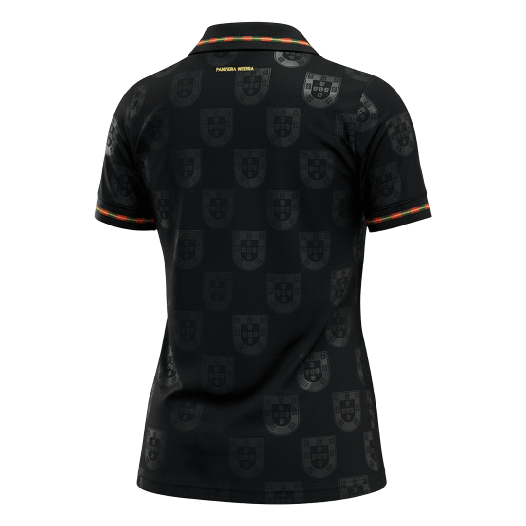 Mulheres Portugal Camisa Copa do Mundo 2026 Preto