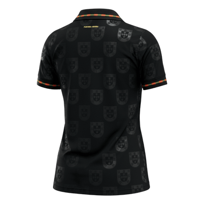 Mulheres Portugal Camisa Copa do Mundo 2026 Preto
