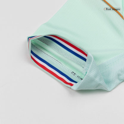 France Infantil Fora Copa do Mundo Futebol Camisa Conjunto (Camisa+Shorts) 2026 Branco - camisola de futebol para - imagem 7