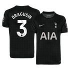 DRAGUSIN #3 Tottenham Hotspur Fora Camisa 2025/26 Preto