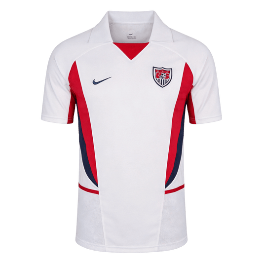 Retrô EUA Casa Camisa 2002 Branco