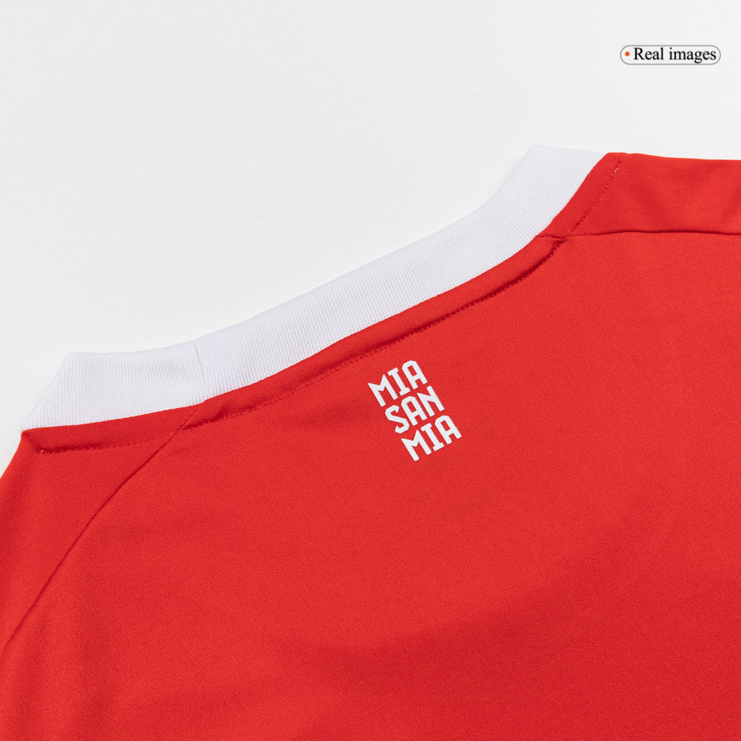 【Super Qualidade】KIMMICH #6 Bayern Munich
 Casa Futebol Camisa 2025/26 Vermelho