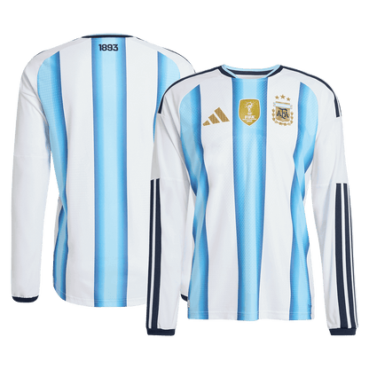 Argentina Casa Manga comprida Camisa 2026 - camisola de futebol para adeptos em Portugal