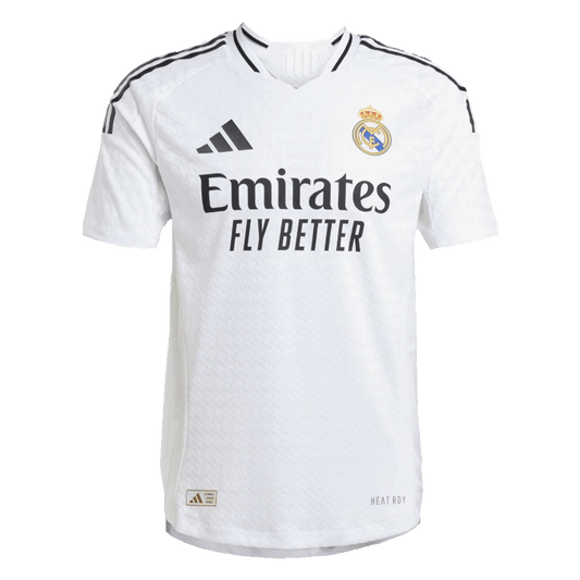 Camisa de futebol barata do Real Madrid Home  Versão Player, Slim Fit camisola de futebol 2025/26