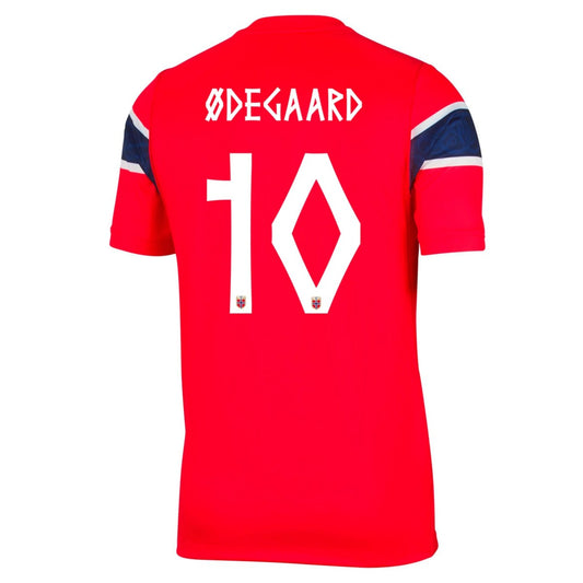 Ødegaard #10 Noruega Casa Copa do Mundo Camisa 2026