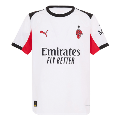 Jogador FOFANA #19 AC Milan Fora Futebol Camisas 2025/26 Branco