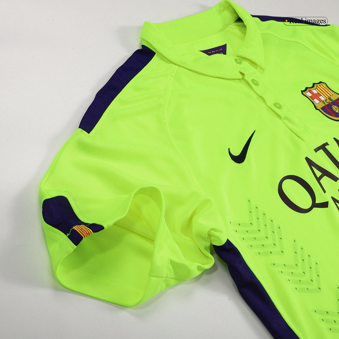 Camisola Retro SUÁREZ #9 Barcelona Terceiro Fora 2014/15