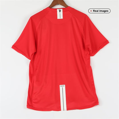 Camisola personalizada Manchester United Casa RONALDO #7 2007/08