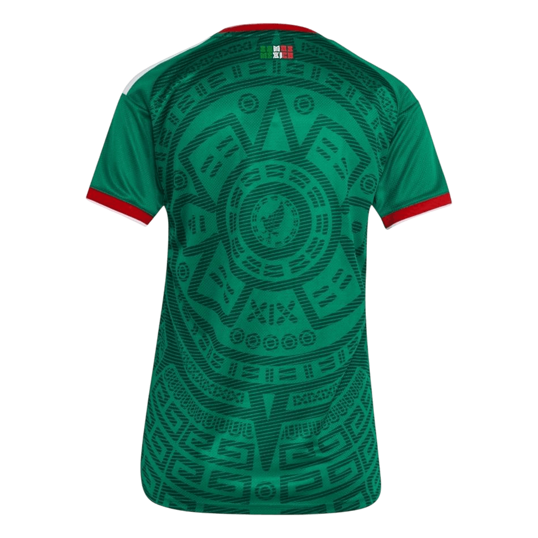 Mulheres México Principal Camisa Copa do Mundo 2026 Verde
