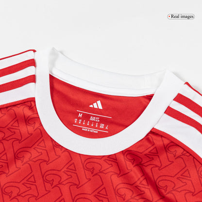 Arsenal Casa Camisa Conjunto (Camisola + Calções) 2025/26-Vermelho