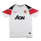 Retrô Manchester United Fora Camisa 2010/11 Branco