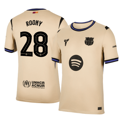 ROONY #28 Barcelona Fora Camisa 2025/26 camisola de futebol