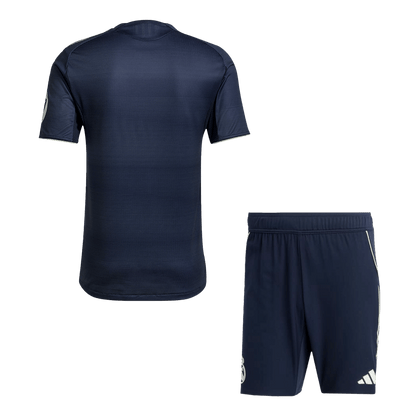 Jogador Real Madrid Fora Camisa Conjunto (Camisola + Calções) 2025/26- Marinha